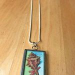By the Sea Handmade Pendant Seashell Reversible Photo 5