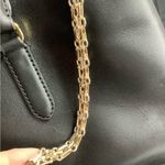 Lauren by Ralph Lauren Beautiful Black leather Handbag with added chain strap Photo 2