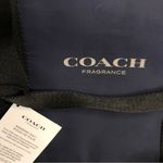 Coach NWT  Travel / Weekender Duffle Bag Zippered- Navy Bluer Photo 4