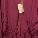 ELF Red Sheath Cocktail Dress with Bishop Sleeves Size XXL Photo 7