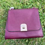 Amazon Burgundy Leather Purse Photo 0