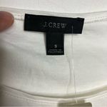 J.Crew white side lace up tee women’s size small new with tags casual cotton Photo 2