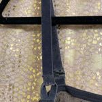 Victoria's Secret Victoria’s Secret black lace & velvet t-shirt push up bra size 40D EUC Photo 3