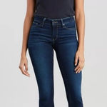 Levi's Levi’s classic bootcut denim jeans mid rise dark wash blue denim women’s 26 Photo 0