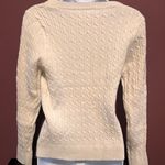 SheIn Cream Cable Knit Sweater Size Medium Photo 3