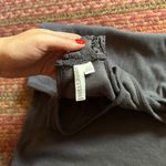 Hang Ten  GREY RIBBED LACE TRIM LAYERING TANK TOP Photo 1