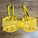 CUUP The Balconette Mesh Bra Size 34H Marigold Underwire Light Breathable NEW Yellow Photo 4