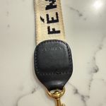 Clare V Adjustable Masculin Feminine Strap | Black & White Crossbody Strap Photo 4