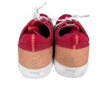 REEF  Women's Low-Top Sneakers Red Size 8 Lightweight Breathable Casual Photo 2