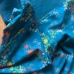 Lands' End Lands’ end women’s high rise everyday active skinny pants blue teal XS Photo 7