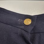 VTG 70s/80s JH Collectible Women’s Sz:12 Navy Blue Maxi Long Wool Pleated Skirt. Photo 12