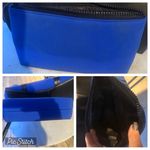 Kate Spade Esta Street Babe neoprene large tote & wristlet cosmetic bag BLUE Photo 10