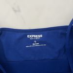 EXPRESS Y2K Vtg sexy stretch Cami tank top lace trim Blue Sz Small Dainty fairy Photo 2