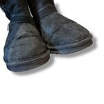 Lamo Cresson Pull On Boots Women’s Size 10.5 Black Suede Faux Fur Buckle‎ Strap Photo 4