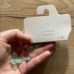 LC Lauren Conrad Silver and Blue Geometric Necklace Photo 1