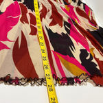 BCBGMAXAZRIA ‎ Retro Babydoll Bell Sleeve Blouse Pink Size XL Business Casual Y2K Photo 4