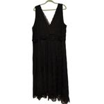 Jonathan Martin Women Studios Black Lace Dress - Size 22 Photo 1