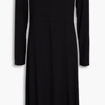 Vince  Modal Jersey Black Midi Dress New! Photo 0