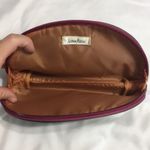 Neiman Marcus  • Green Leather Makeup Zip Up Bag Photo 2