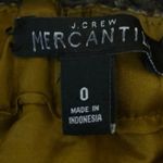 J.Crew Multicolor Brown Wool Houndstooth Ruffle Flounce Hem Mini A Photo 3