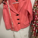 Etcetera  size 4 pink knit button front blazer Photo 8