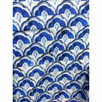 Sigrid Olsen Womens Blouse M Linen Blend Blue Beachy Tunic Santorini Photo 2