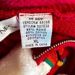 Victoria Jones Vintage  Zip Cardigan Christmas Sweater Photo 5