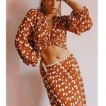 ZARA NWT  Long Sleeve Beaded Crop Top S Photo 3