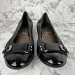 AGL Attilio Giusti Leombruni Womens Ballet Flats 8 US 38 EU Black Leather Italy Size 7 Photo 2