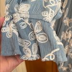 Forgotten Grace 🦋🦋🦋BOGOHO 🦋🦋🦋Floral Blue Women's Top—small Photo 3