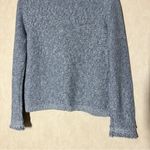 J. McLaughlin  Women’s Simone Sweater Cardigan Knit Frayed Preppy In Blue M Photo 8