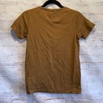 Filson Shirt Womens XS Casual Tan Caramel Crewneck Short Sleeve Basic Tee Photo 3