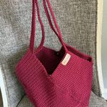 Anthropologie  Savoy Handmade Crochet Shoulder‎ Bag EUC Photo 0