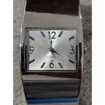 Cato  Silver Tone‎ Bangle Cuff Watch Rectangular Face Quartz Japan Movement Photo 1