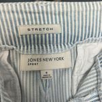 Jones New York Blue and White Striped Pants Photo 3