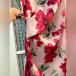 Quiz pink floral crepe scuba midi dress 12 Photo 2