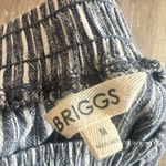 Briggs New York Briggs Women's Linen Blend Pant, Grey/White Stripe, Medium Photo 6