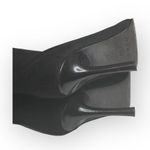 Bebe 𖤐 Over the Knee Stiletto Heel Pointy Toe Boots 𖤐 Black Vegan Suede 𖤐 7.5 Photo 3