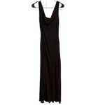 Sue Wong Nocturne Brown Maxi Dress‎ Formal Evening Embroidered Applique Sz 6 Photo 2