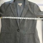 Loft Gray Cotton Spandex Lined Blazer Size Small Photo 8