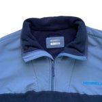 Merrell  Sweatshirt Men’s‎ Blue 1/4 Zip Mock Neck Long Sleeve Fleece Size L Photo 1