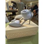 Badgley Mischka Jewel Maya Crystal Strap 2-Piece Pump Size 7.5 Photo 3