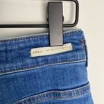 Pilcro and the Letterpress Pilcro Anthropologie High Rise Flare Denim Jeans Button Fly Women's Size 28 Blue Photo 6