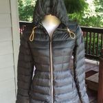 Vince Camuto Down Coat with Velvet Trim Photo 1