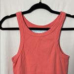 MOTHER Denim MOTHER The Chin Ups Conch Shell Ribbed Tank Top Size Small Photo 3