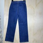 Revelation Denim Wide Leg Belted Jeans. Women’s Size 6 Blue Photo 2