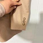 LL Bean Wool and Cashmere Blazer Size 8R Tan Photo 5