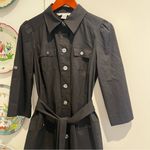 Diane Von Furstenberg  Black Utility Dress Photo 3