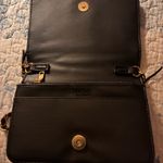 Bebe  Gio Flap Crossbody bag in black quilted faux leather with gold-tone hardware Photo 1