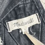 Madewell  Adirondack Shorts Womens Small Overalls Washed Black Shortalls Denim Photo 3